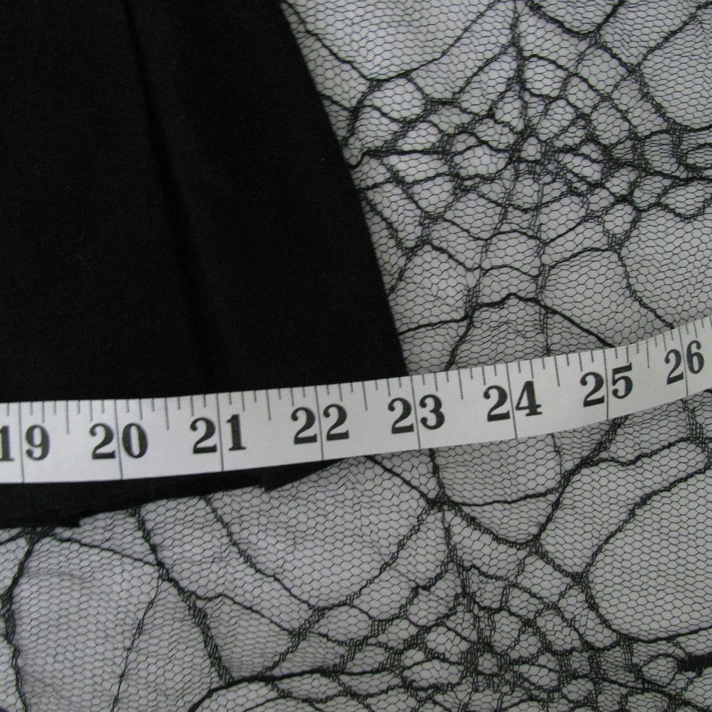 Handmade Black Pleated Mini Skirt - Picture 4 of 6